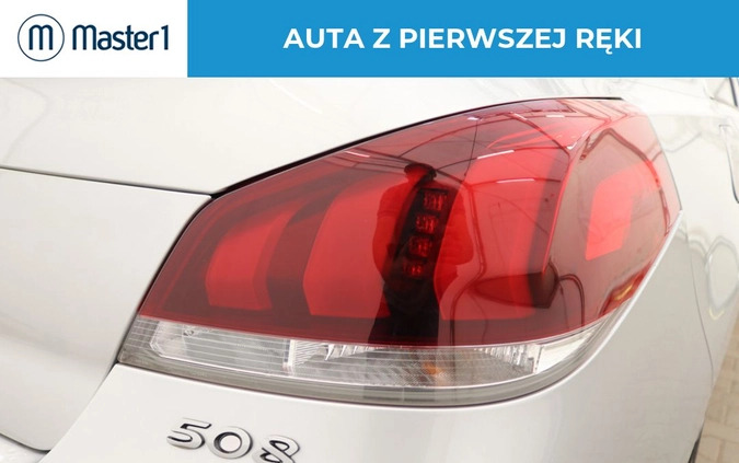 Peugeot 508 cena 49850 przebieg: 53468, rok produkcji 2018 z Złocieniec małe 191